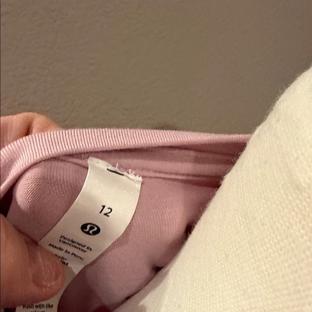 Lululemon Pink Women's Top size 12 - Picture 2 of 3
